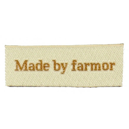 Label Made By Farmor Sandfarve