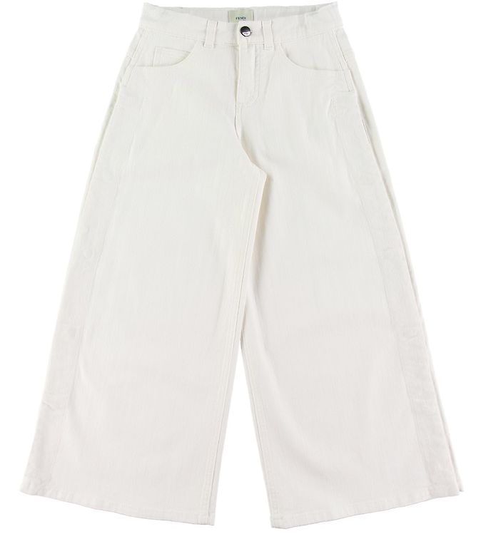 Fendi Jeans Hvid