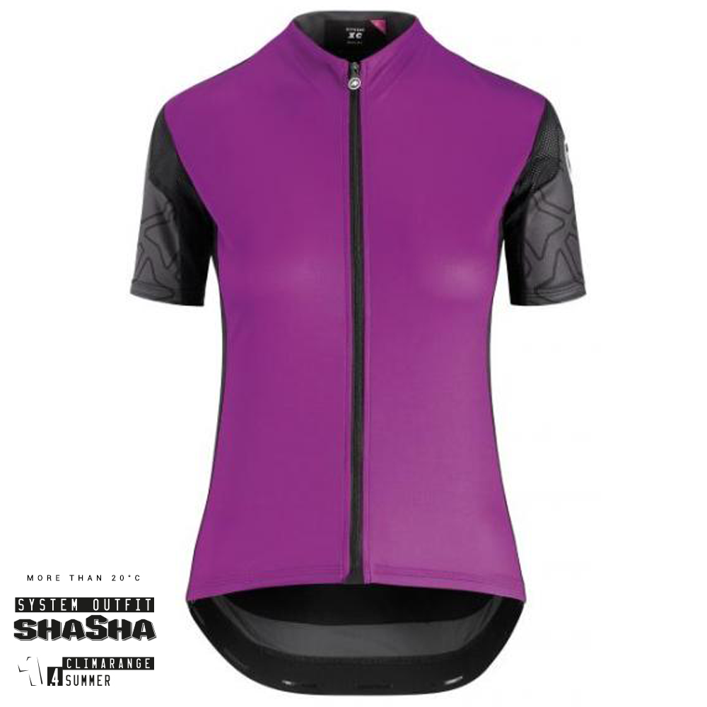 Assos Cykeltrøje Xc Short Sleeve Jersey Dame Lilla