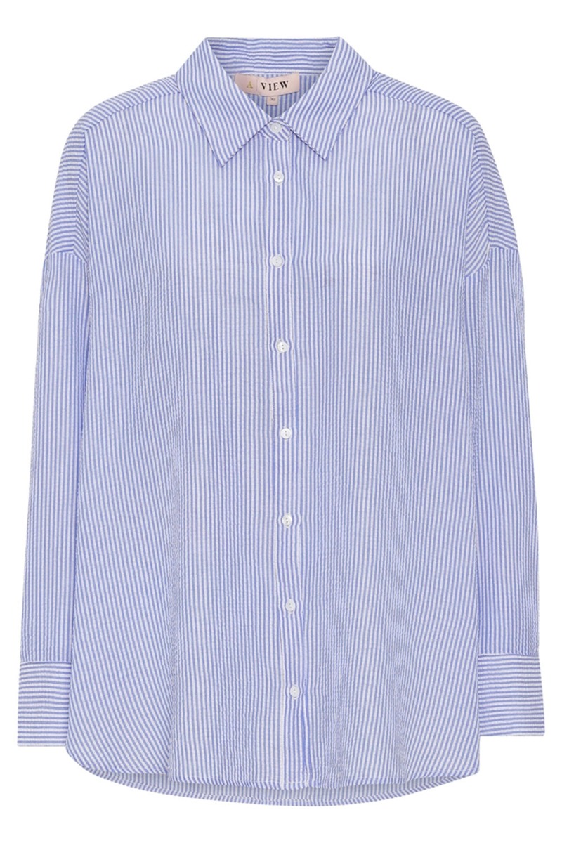 View Skjorte Sonja Shirt Blue White