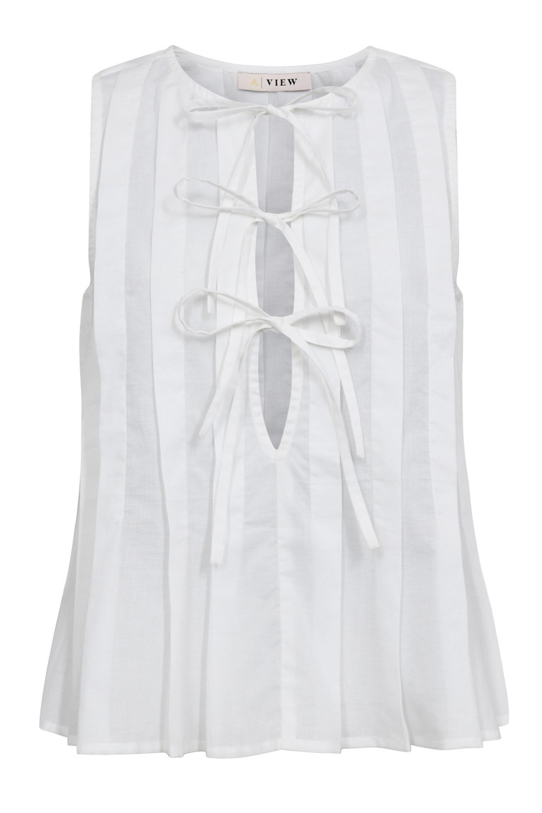 View Bluse Rosa Blouse White