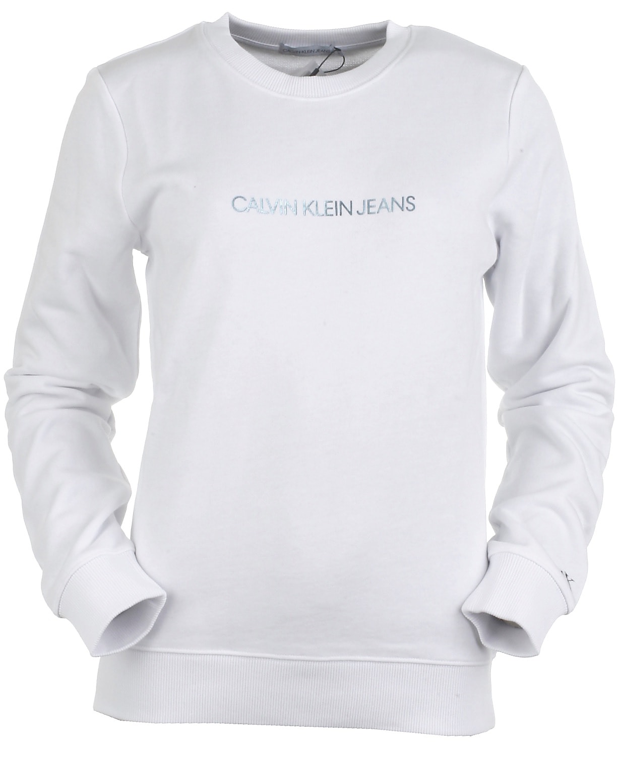 Calvin Klein Sweatee Shirt Metallic Brightwhite 140 10år